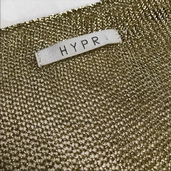 HYPER GOLD METALLIC VEST - Picture 3 of 3